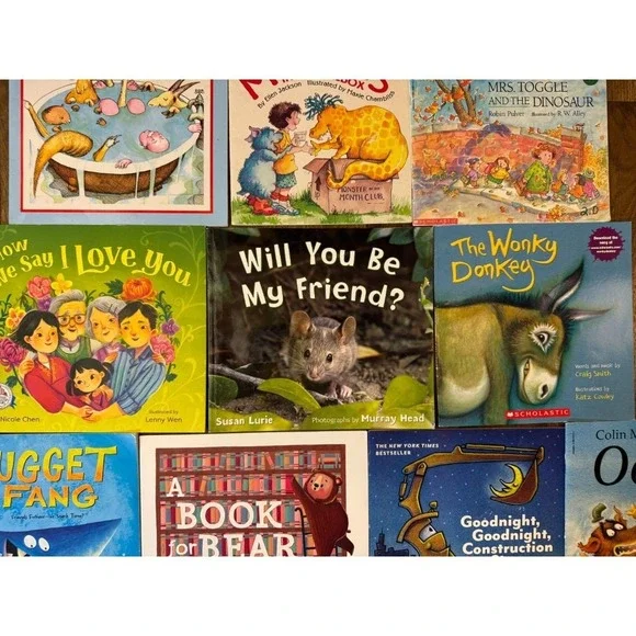 Childrens Picture Story Books Lot Read Alouds Classroom Home School Modern - Picture 9 of 11